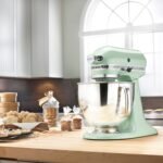 KitchenAid KSM150PSPT Artisan Series 5-Qt. Stand Mixer with Pouring Shield - Pistachio - Image 4