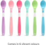 Munchkin 6 Pack Soft Tip Baby Spoons | Ergonomic Design| Feeding Essentials - Image 4