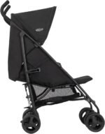 Graco EZLite, ultimate easy-to-use lightweight stroller at only 6.6kg for on-the-go families. Suitable from birth to approx. 3 years (15kg), Midnight fashion, Black - Image 3