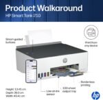 HP Smart Tank 210 Wireless Printer | Perfect for Everyday Home Use | Print only | Self-healing Wi-Fi | A4 | Smart buttons | Low on ink sensors | Refillable | Includes up to 3 Years of Ink - Image 4
