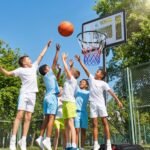 Yaheetech Outdoor Adjustable Basketball Stand, Portable Basketball Hoop Net System on Wheels - Image 6