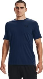Under Armour Mens Left Chest Logo T-Shirt - Image 3