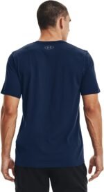 Under Armour Mens Left Chest Logo T-Shirt - Image 4