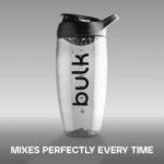 Bulk x Promixx Pursuit Ecozen Shaker Bottle, Black, 700ml | Eco-Friendly & Impact-Resistant, Leak-Proof Lid, Snap-Fit Agitator for Smooth Mixing, Everyday Durable Design - Image 3