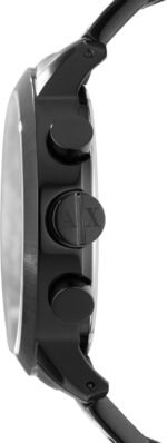 Armani Exchange Watch For Men, Chronograph Movement and 49mm Case Size with Stainless steel, Leather or Silicone strap - Image 3