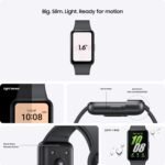 Samsung Galaxy Fit3, Smart Watch, Fitness Tracker, Health Monitoring, Black, 3 Year Extended Warranty (UK Version) - Image 4