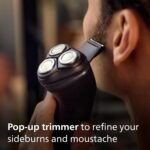 Philips Electric Shaver Series 3000X - Wet & Dry Electric Shaver for Men in Deep Black, with SkinProtect Technology, Pop-up Beard Trimmer, Ergonomic Men's Shaver (Model X3001/00) - Image 6