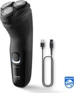 Philips Electric Shaver Series 3000X - Wet & Dry Electric Shaver for Men in Deep Black, with SkinProtect Technology, Pop-up Beard Trimmer, Ergonomic Men's Shaver (Model X3001/00) - Image 7