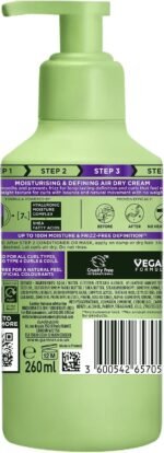 Garnier Curl Cream, Method for Curls Air Dry Cream, Leave-In Conditioner for All Curl Types & Type 4 Coils, Anti-Frizz & Long-Lasting Definition, Vegan, 260ml - Image 7