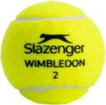Slazenger Unisex Wimbledon 4tin Tennis Balls, Yellow, Tube Of 4 EU - Image 5