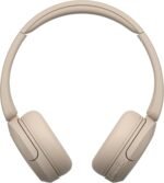 Sony WH-CH520 Wireless Bluetooth On-Ear Headphones, Lightweight Design, Up to 50hr Battery Life, Quick Charge, EQ, Clear Call Quality, iOS & Android - Beige - Image 6