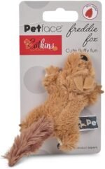 Petface Freddie Fox Plush Cat Toy Filled with Natural Catnip, Suitable for Cats or Kittens, Soft Hunting Play Toy, (Pack of 1) - Image 3