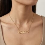 Custom Name Necklace - 925 Sterling Silver & 316 Stainless Steel, 14 Fonts & Multi-Language Options, 4 Colors, 5 Chain Styles, Personalized Gift with Premium Box - Image 4