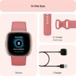 Fitbit Versa 4 Fitness Smartwatch With Built-in GPS And Up To 6 Days Battery Life - Compatible With IOS 15 Or Higher & Android OS 9.0 Or Higher, Pink Sand / Copper Rose Aluminium - Image 8
