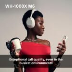 SONY WH-1000XM6 Flagship Noise Cancelling Over-Ear Wireless Bluetooth Headphones, Signature Hi-Res Sound, Comfort, Foldable Design, Durable Case, 30 HR Battery NC On, iOS & Android – Black - Image 6