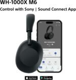 SONY WH-1000XM6 Flagship Noise Cancelling Over-Ear Wireless Bluetooth Headphones, Signature Hi-Res Sound, Comfort, Foldable Design, Durable Case, 30 HR Battery NC On, iOS & Android – Black - Image 7
