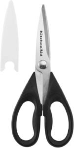 KitchenAid KE351OHOBA All Purpose Kitchen Shears, Stainless Steel, Black - Image 2