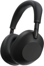 SONY WH-1000XM6 Flagship Noise Cancelling Over-Ear Wireless Bluetooth Headphones, Signature Hi-Res Sound, Comfort, Foldable Design, Durable Case, 30 HR Battery NC On, iOS & Android – Black - Image 2